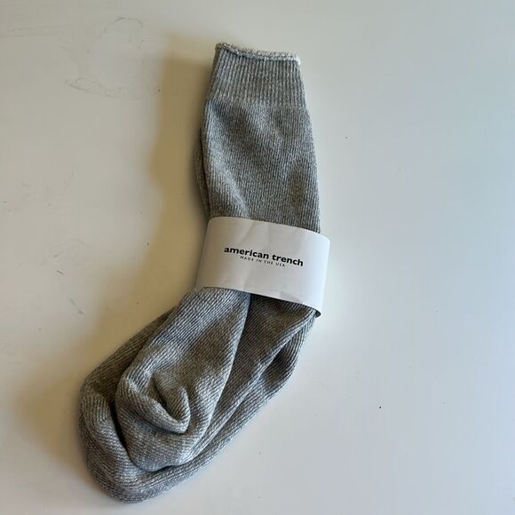 American Trench Light Grey Women’s Sunday Sock, Size 6-10, NWT - Picture 5 of 8